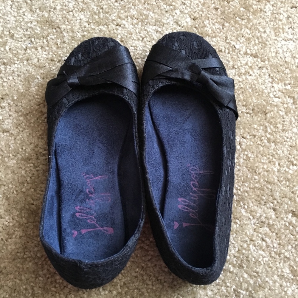 Black flats